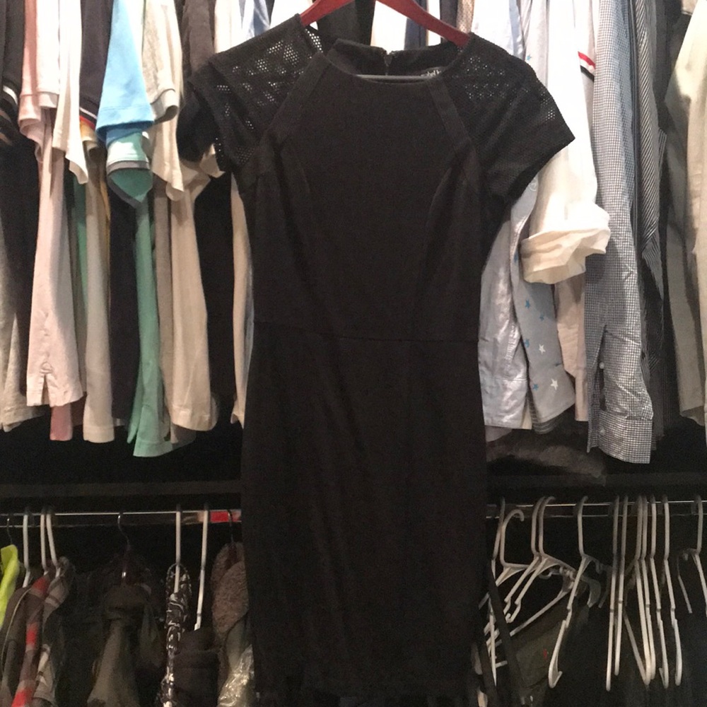 Little black dress.